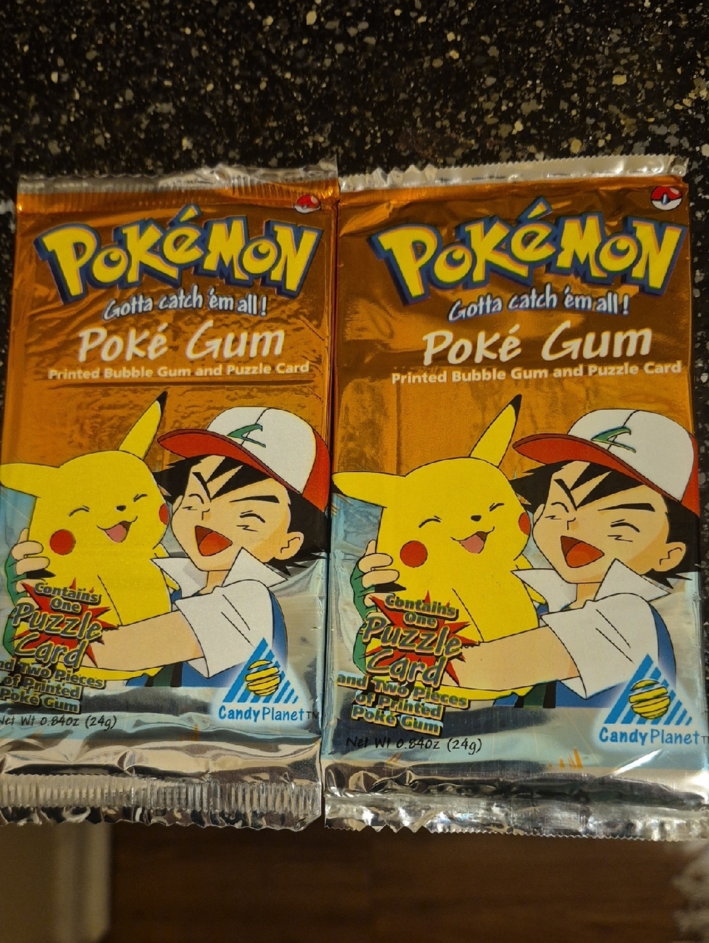 1999 Pokémon Poké Gum Pack Rare